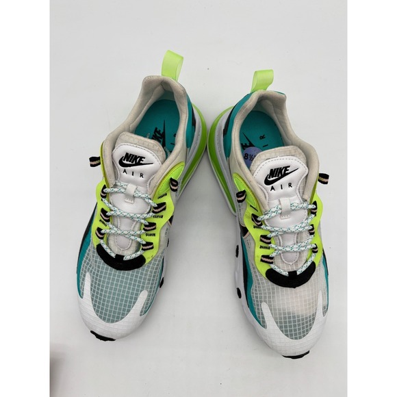 Nike Air Max 270 React Spirit Teal Oracle Aqua Mens 8.5 CT1265-300 main image 5